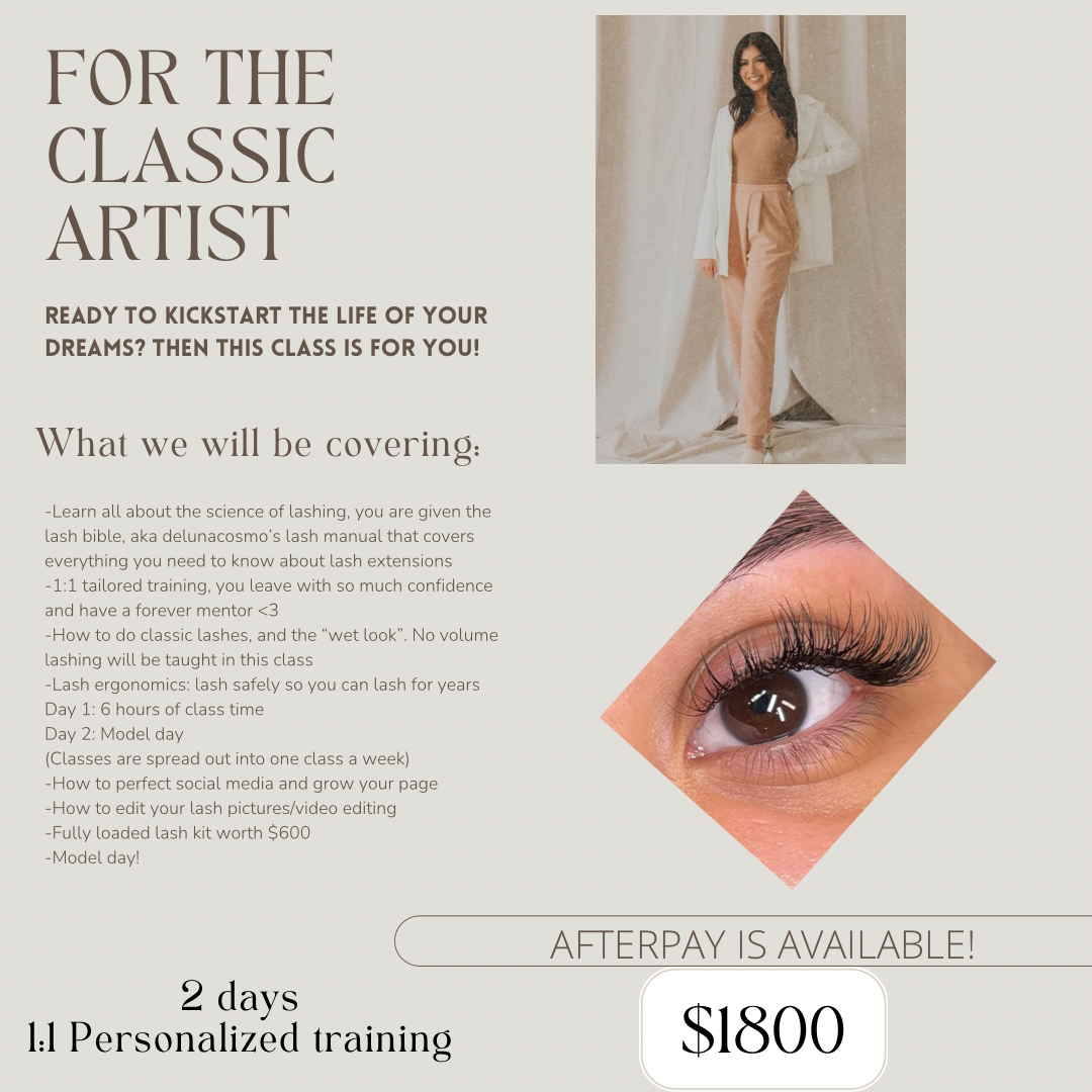 Classic Lash Extension Course