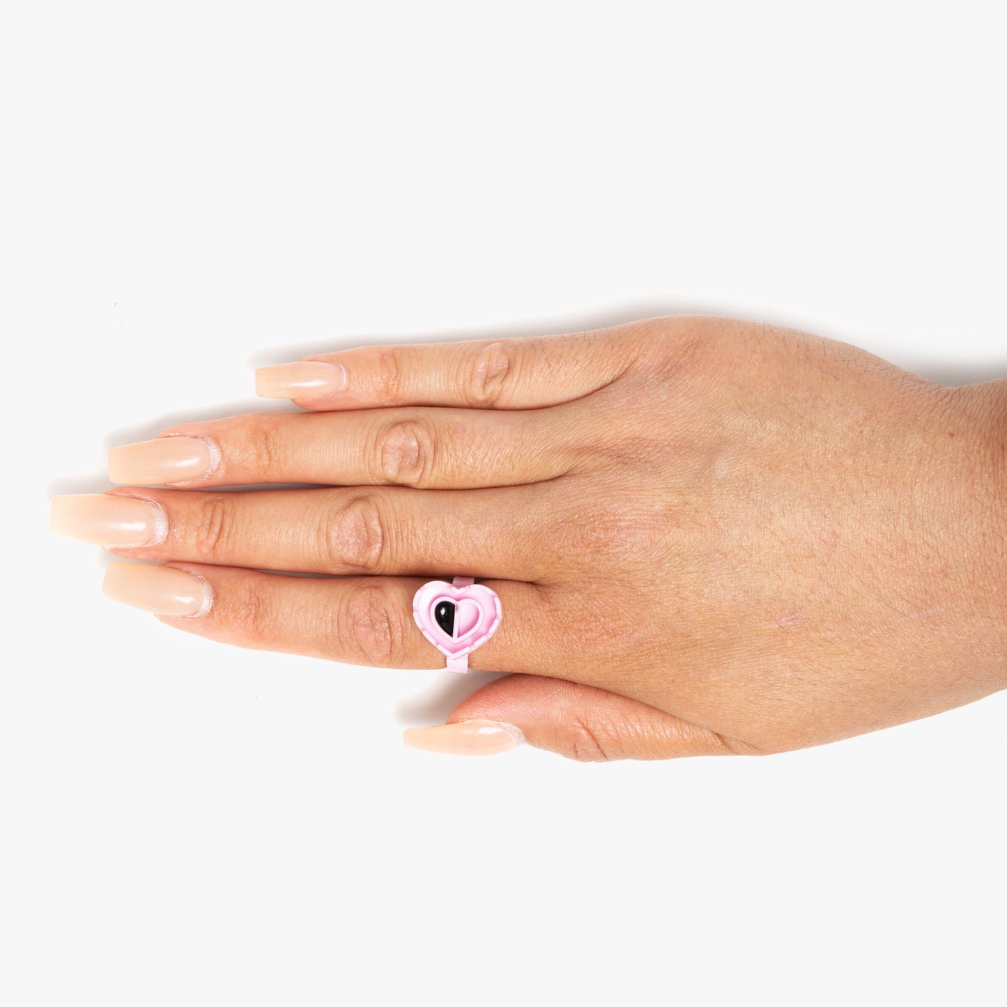Heart Glue Rings
